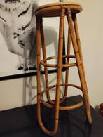 Jaren 60 vintage rotan barkruk....0478028005, Huis en Inrichting, Ophalen of Verzenden, Zo goed als nieuw