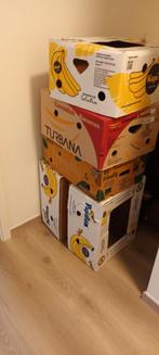 Stevige verhuis- /bananendozen, Ophalen