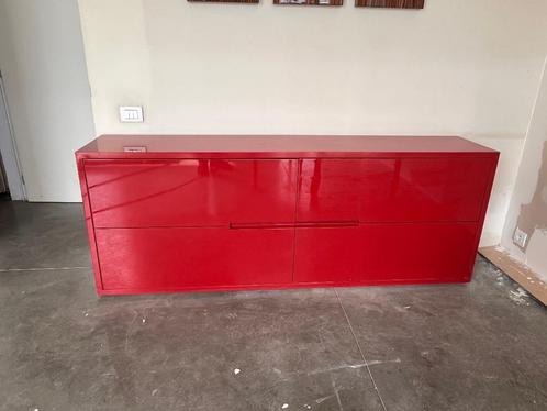 Designkast. Gelakt. Hoogglans., Huis en Inrichting, Kasten | Buffetkasten, Zo goed als nieuw, Met lade(s), Ophalen