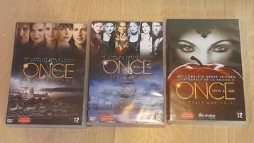 Once upon a time, seizoen 1, 2 en 3 op dvd beschikbaar voor biedingen
