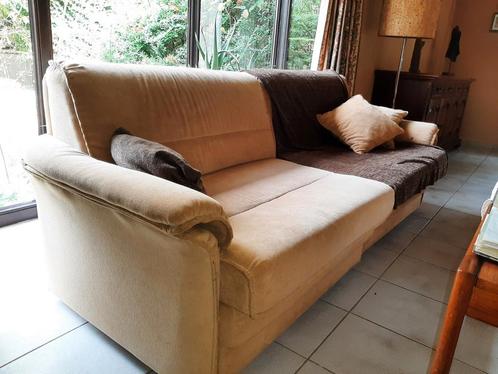 Vintage salon voor bv jeugdhuis, Huis en Inrichting, Zetels | Zetels, Gebruikt, Stof, Ophalen