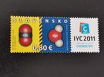Slovakije 2011 - Internationaal Chemie Jaar + vignet **, Ophalen of Verzenden, Overige landen, Postfris