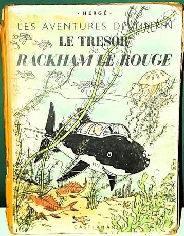 Tintin : Le trésor de Rackham le rouge A24 blanc, Une BD, Enlèvement ou Envoi, Utilisé, Hergé.