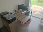 Hoekbureau + kast, Huis en Inrichting, Bureaus, Ophalen, Zo goed als nieuw