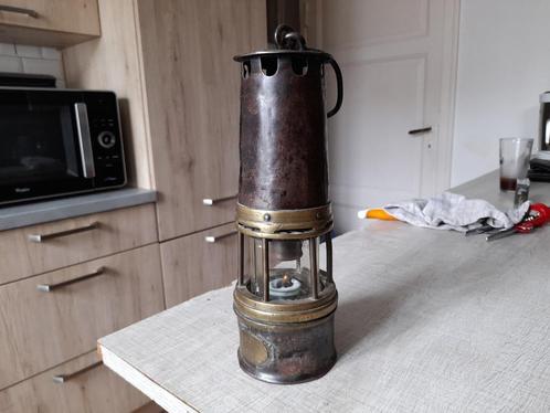 Lampe de mineur ancienne “SM 55”, Antiek en Kunst, Antiek | Verlichting, Ophalen of Verzenden
