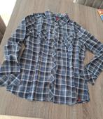 Edc Esprit blauw/grijs geruite blouse Medium, Kleding | Dames, Blouses en Tunieken, Maat 38/40 (M), Blauw, Ophalen of Verzenden