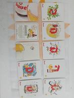 Bierviltjes Onderleggers van Duvel - 10 verschillende, Verzamelen, Ophalen of Verzenden, Nieuw, Viltje(s), Duvel