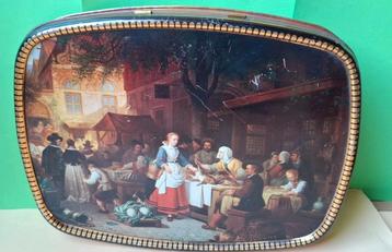 Ancienne boîte à chocolat Cote d'Or. Jour de marché., Enlèvement ou Envoi, Comme neuf