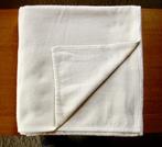 Couverture ivoire en polar, Enlèvement ou Envoi, Utilisé, Deux personnes, Couverture ou Couette