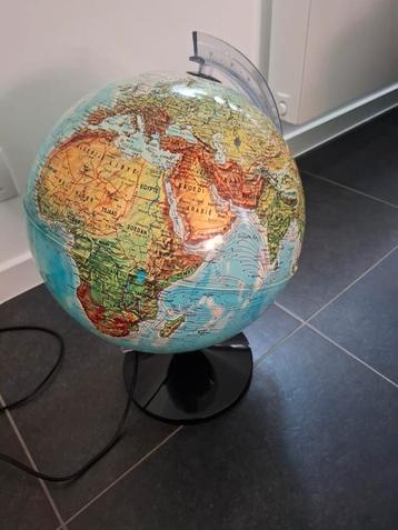 Globe lumineux Hauteur : environ 45 cm., Enlèvement, Comme neuf