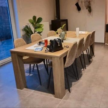 Eettafel, Maison & Meubles, Tables | Tables à manger, Enlèvement, Utilisé