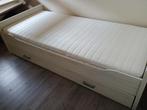 Eenpersoonsbed, Ophalen, 85 tot 100 cm, Zo goed als nieuw, Matras