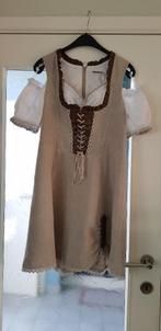dirndl kleed, Enlèvement, Porté, Taille 38/40 (M), Beige