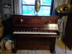 antieken piano MAISON B. VAN HYFTE fondée en 1835, Gebruikt, Piano, Hoogglans, Bruin