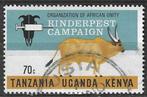 Kenya/Uganda/Tanganyka 1975 - Stampworld 191 - Pest  (ST), Timbres & Monnaies, Timbres | Afrique, Affranchi, Envoi, Autres pays