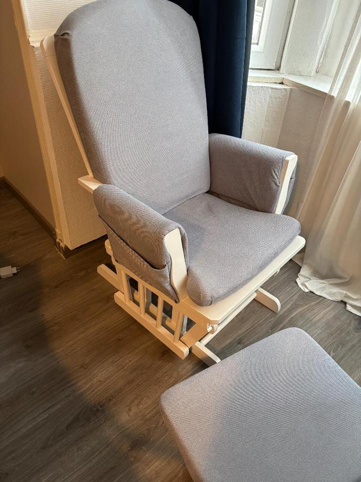Quax Fauteuil d’allaitement à bascule, Maison & Meubles, Fauteuils, Utilisé, Tissus, 50 à 75 cm, Moins de 75 cm, Enlèvement