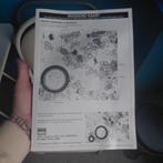 Microscoop jaren 70, Audio, Tv en Foto, Optische apparatuur | Microscopen, Verzenden, Zo goed als nieuw, Biologische microscoop