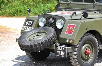 Porte roue de secours Minerva Land Rover ambulance beschikbaar voor biedingen