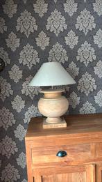 Landelijke lampenkap compleet met spaarlamp, Huis en Inrichting, Lampen | Tafellampen, Ophalen, Zo goed als nieuw