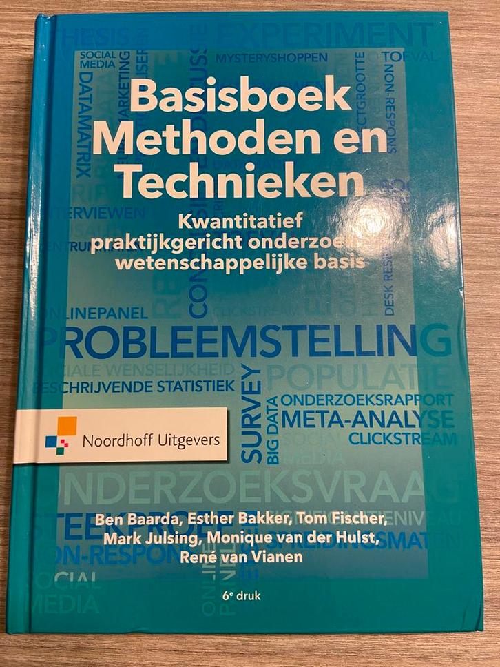 Esther Bakker - Basisboek methoden en technieken, Boeken, Studieboeken en Cursussen, Nieuw, Ophalen of Verzenden