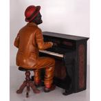 Statue de joueur de piano — pianiste de jazz Hauteur 49 cm, Enlèvement, Neuf