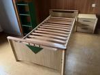 1 persoonsbed - lit simple, Huis en Inrichting, Ophalen, Relatief modern, Eenpersoons, Bruin