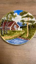 Groot majolica sierbord, Antiek en Kunst, Ophalen