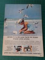 Kodak instamatic photographie - publicité papier - 1964, Verzamelen, Merken en Reclamevoorwerpen, Ophalen of Verzenden, Gebruikt