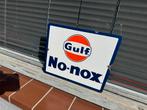 Gulf emaille reclame bordje, Ophalen of Verzenden
