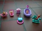 Kleine baby popjes met toebehoren, Kinderen en Baby's, Speelgoed | Poppen, Ophalen of Verzenden, Gebruikt, Babypop