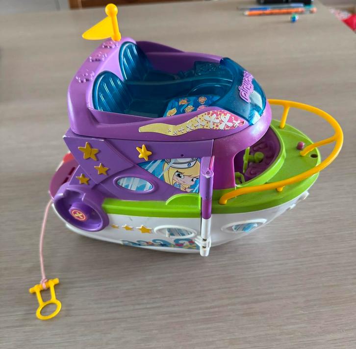 Pinypon speelboot, Kinderen en Baby's, Speelgoed |Speelgoedvoertuigen, Gebruikt, Ophalen