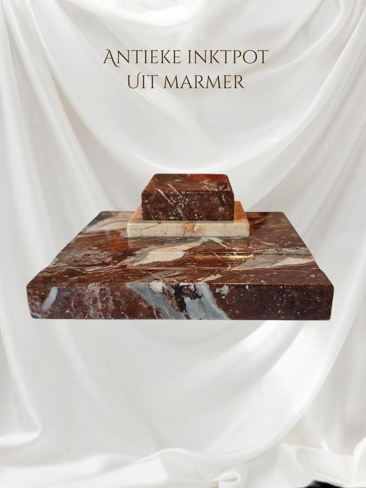 Antieke inktpot, Huis en Inrichting, Woonaccessoires | Overige, Zo goed als nieuw, Ophalen of Verzenden