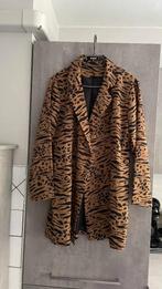 Blazer  ceinturé neuf imprimé léopard S, Neuf, Enlèvement ou Envoi, Taille 36 (S), Brun