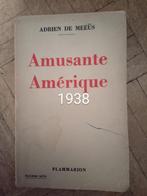 Livre ancien Amusante Amérique Adrien de meeus, Antiek en Kunst, Antiek | Boeken en Manuscripten, Ophalen of Verzenden