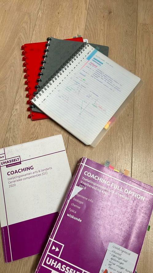 Boek + werkschriften Toelatingsexamen, Divers, Fournitures scolaires, Comme neuf, Enlèvement ou Envoi