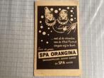 SPA ORANGINA  PIERROTSPEL GANZEBORD, Verzamelen, Ophalen of Verzenden, Gebruikt