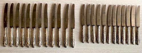 24 Couteaux "ROSTFREI SOLINGEN" (12 x 24cm + 12 x 21cm), Maison & Meubles, Cuisine | Couverts, Utilisé, Ensemble de couverts, Autres matériaux