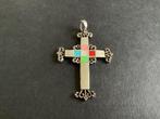 ANTIEK ZILVEREN KRUIS HANGER 925., Ophalen, Goud