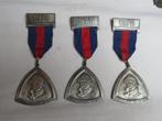 3 medailles mars vierdaagse van de Ijzer, Verzamelen, Militaria | Algemeen, Ophalen of Verzenden, Lintje, Medaille of Wings
