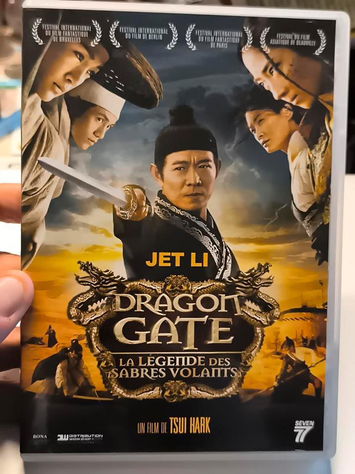 DVD Dragon gate, la légende des sabres volants, Jet Li, Cd's en Dvd's, Dvd's | Actie, Zo goed als nieuw, Ophalen of Verzenden