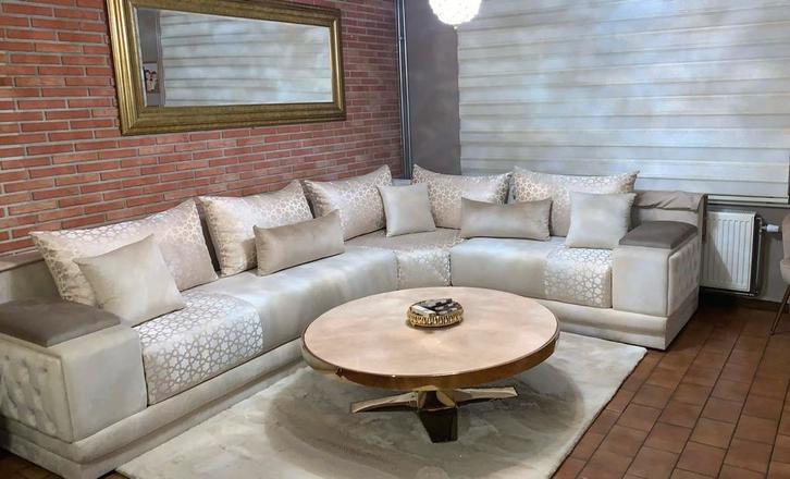 Salon marocain moderne ., Huis en Inrichting, Zetels | Complete zithoeken, Zo goed als nieuw, Ophalen