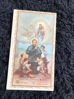 Carte de dévotion Saint prêtre John Bosco P111, Comme neuf, Carte ou Gravure, Enlèvement ou Envoi, Christianisme | Catholique