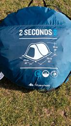 Decathlon tweepersoons werptent, Caravans en Kamperen, Tenten, Ophalen, Zo goed als nieuw