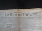 'Le Bruxellois' dimanche 10 novembre 1918, Enlèvement ou Envoi, Avant 1920, Journal