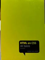 HTML en CSS de basis, Boeken, Ophalen, Zo goed als nieuw