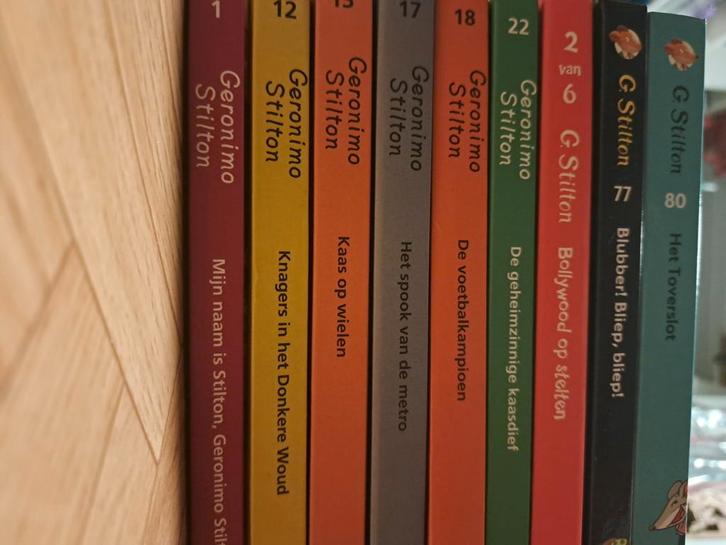 Geronimo Stilton - bundel van 9 boeken, Boeken, Kinderboeken | Jeugd | onder 10 jaar, Zo goed als nieuw, Ophalen