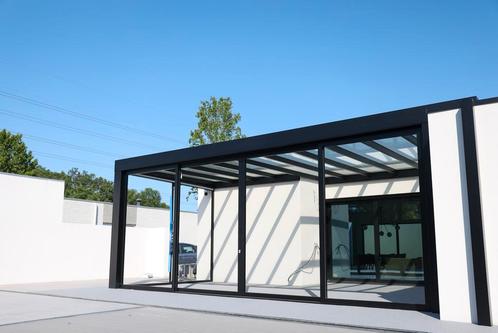 ️☀️Carport veranda zip-screen schuifwanden️☀️MONTAGE PROMO️, Tuin en Terras, Overkappingen, Nieuw, Carport, Ophalen
