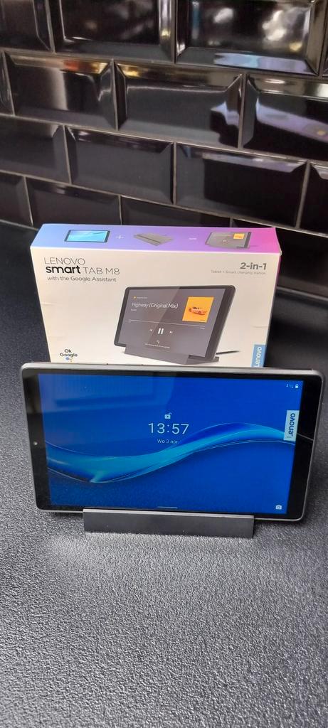 Lenovo Smart Tab M8, uitstekende staat, Informatique & Logiciels, Android Tablettes, Comme neuf, Wi-Fi, 8 pouces, 32 GB, Mémoire extensible