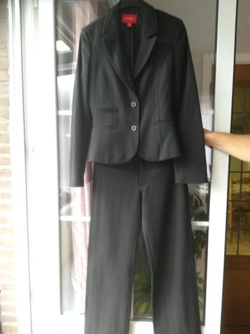 dames pak broek en jasje "by mexx" maat 38, Rouge, Taille 38/40 (M), Enlèvement ou Envoi, Comme neuf