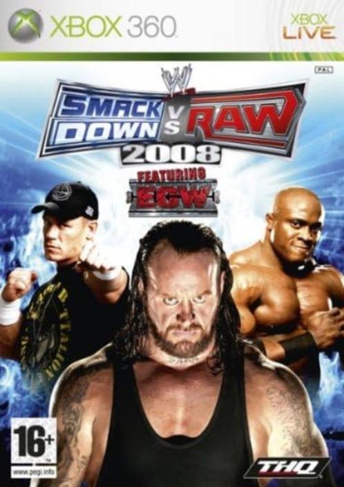 NOUVEAU - SMACK DOWN VS RAW 2008 - X360, Consoles de jeu & Jeux vidéo, Jeux | Xbox 360, Neuf, Envoi